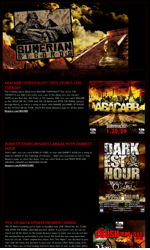 Sumerian Records Email Newsletter Template for Email Marketing