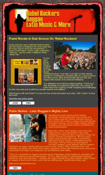 A/V Music Email Newsletter Template for Email Marketing