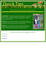 Quick Tip Email<br />for Shaklee Email Newsletter Template for Email Marketing