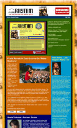 A/V Music Email Newsletter Template for Email Marketing