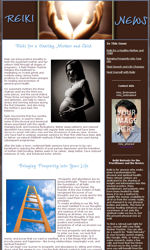 Reiki News Email Newsletter Template for Email Marketing