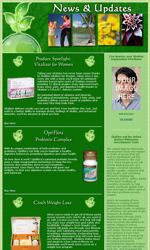 For Shaklee Team Email Newsletter Template for Email Marketing