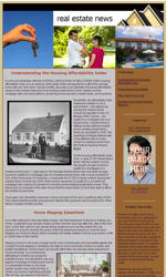 Real Estate News Email Newsletter Template for Email Marketing