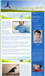 Coaching News Email Newsletter Template for Email Marketing