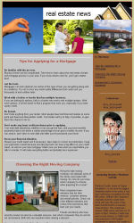 Real Estate Email Newsletter Template for Email Marketing