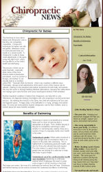 Chiropractic Email Newsletter Template for Email Marketing