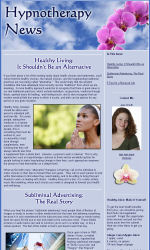 Hypnotherapy Email Newsletter Template for Email Marketing