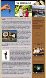 Real Estate News Email Newsletter Template for Email Marketing