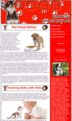 Pet Care News Email Newsletter Template for Email Marketing