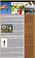 Real Estate News Email Newsletter Template for Email Marketing