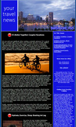 Travel Email Newsletter Template for Email Marketing