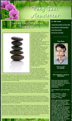 Feng Shui Email Newsletter Template for Email Marketing