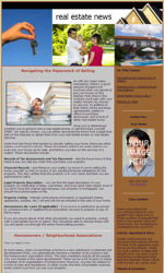 Real Estate News Email Newsletter Template for Email Marketing