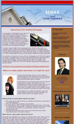 Real Estate Email Newsletter Template for Email Marketing