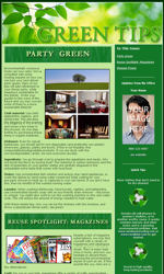 Green News Email Newsletter Template for Email Marketing
