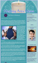 Healing Arts News Email Newsletter Template for Email Marketing