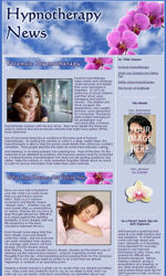 Hypnotherapy Email Newsletter Template for Email Marketing
