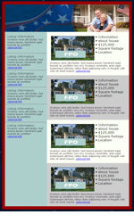 Real Estate Holiday Email Newsletter Template for Email Marketing