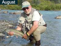 August Alaska Fishing