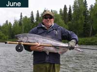 June Alaska Fishing