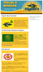 Basic Layout 4 Email Newsletter Template for Email Marketing