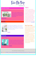 Layout 4 Email Newsletter Template for Email Marketing