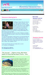 Health & Wellbeing Email Newsletter Template for Email Marketing