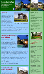 Real Estate News Email Newsletter Template for Email Marketing