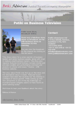 Auckland Tourism Email Newsletter Template for Email Marketing