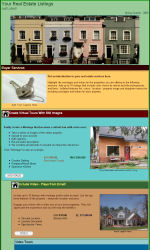 Real Estate 2 Email Newsletter Template for Email Marketing